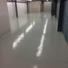 white industrial floor coating